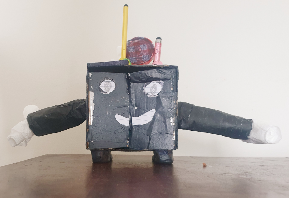 Jimmy - Upcycling store robot / trashbot